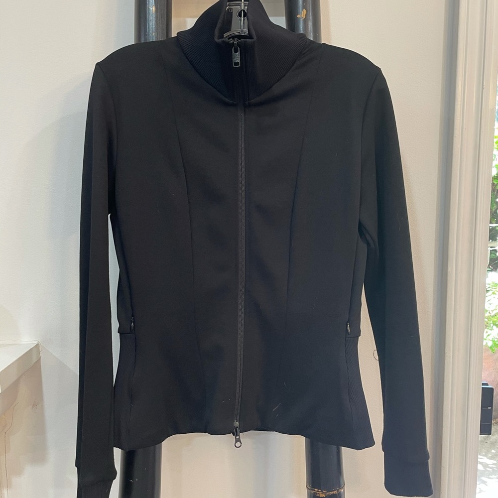 Y-3 Black Zip Track Jacket